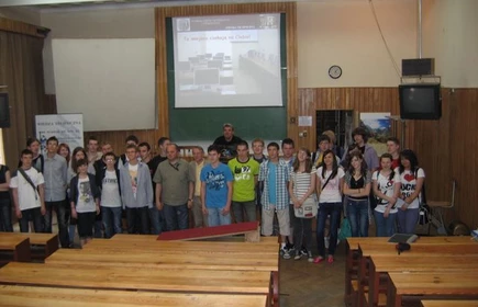 Wycieczki naukowe kształcą. Klasa IH w Instytucie Fizyki PK i w Instytucie Matematyki UP 2