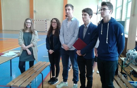 Pożegnanie Samorządu Uczniowskiego 1