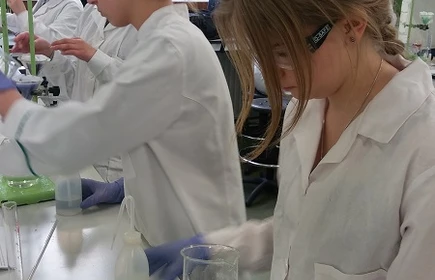 Zajęcia laboratoryjne prowadzone w ramach wsp&oacute;łpracy z  Wydziałem Chemii UJ 8