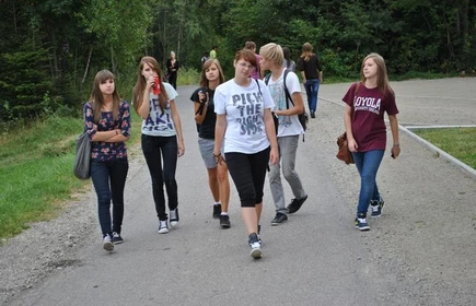 Rajd integracyjny klas pierwszych 2