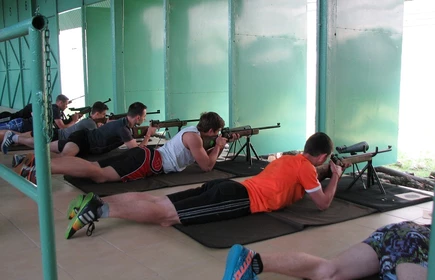 W finale wojewódzkim zawodów: „Sprawni jak żołnierze”, drużyna naszej szkoły zajęła czwarte miejsce.1