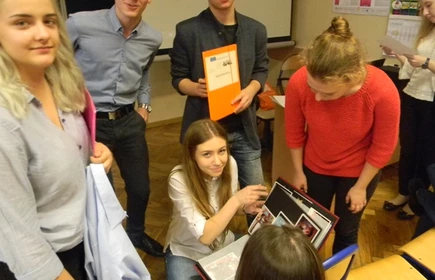 Z gimnazjalistami o Erasmusie+ 10