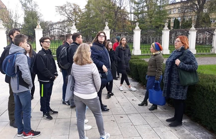 Grupowe zdjęcie uczestników 